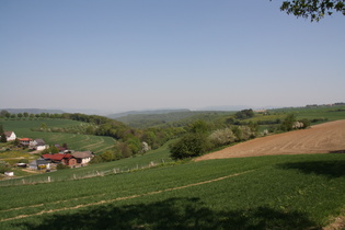 Blick von Kleinenberg nach Nordosten