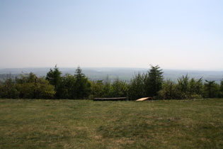 Blick vom Gipfel nach Süden