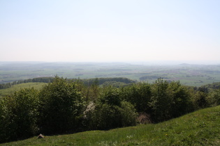 Blick vom Gipfel nach Südwesten