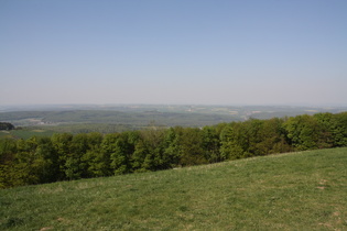 Blick vom Gipfel nach Norden auf die Ottensteiner Hochfläche