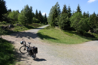 die letzte steile Rampe nach Torfhaus voraus