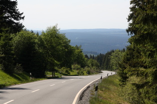 L504 "Steile Wand", oberer Bereich, Blick nach Norden