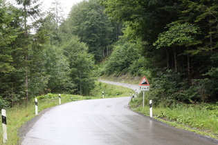 Riedbergpass, Ostrampe, unterer Bereich, ab hier geht es richtig zur Sache