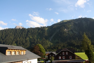 Abendstimmung im Quartier, Blick nach Südwesten