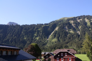 Morgenstimmung im Quartier, Blick nach Südwesten