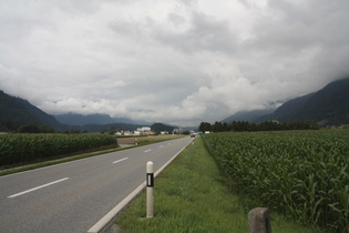 unaufgeräumter Himmel über dem Rheintal