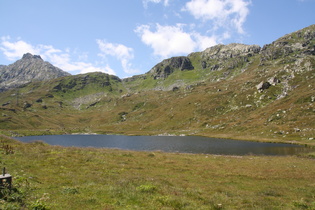 ein kleiner See auf der Alpe di Rodont …