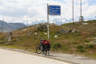 Dach der Tour: Nufenenpass, Passhöhe