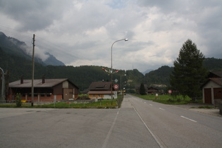 Innertkirchen, Blick auf den Kirchet mit der Aareschlucht