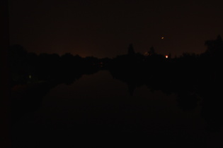 der Mittellandkanal in Garbsen, Blick nach Osten