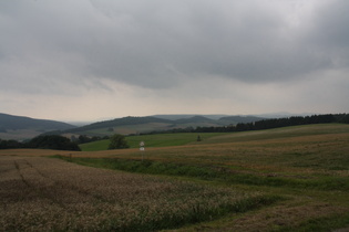 L580 beim Hangberg, Blick nach Westen