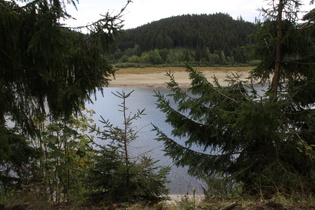 sehr niedriger Wasserstand!