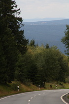 Zoom auf den Köterberg am Horizont