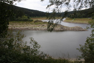 Blick über den Okerstausee nach Südwesten