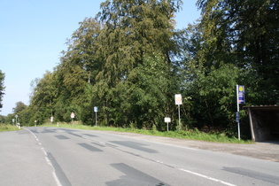 Nienstedter Pass, Passhöhe