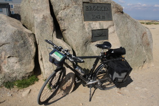 Dach der Tour: Brockengipfel