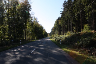 Nienstedter Pass, Nordostrampe, Blick bergauf