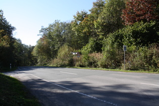 Nienstedter Pass, Passhöhe