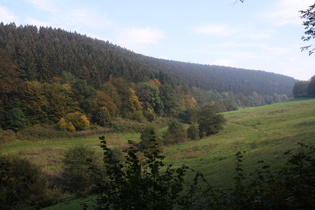 Rumohrtal, oberer Bereich, Blick nach Süden