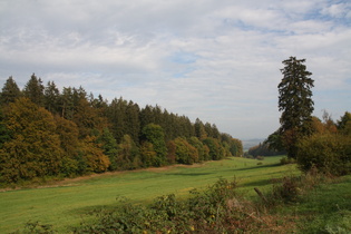 westlich oberhalb Sievershausen