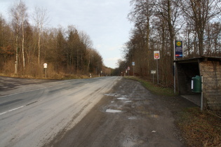 Nienstedter Pass, Passhöhe