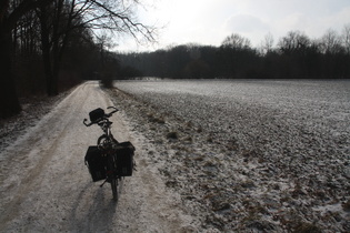 leichtes Schneegestöber