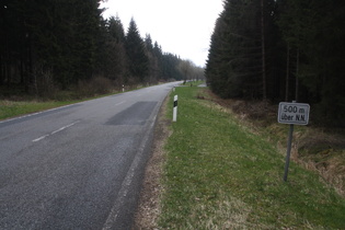 zwischen Große Blöße und Dassel, Blick nach Westen