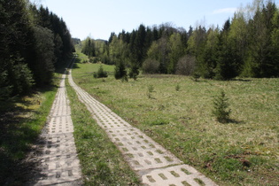 östlich nahe der Zonengrenze, Blick nach Süwestden und …