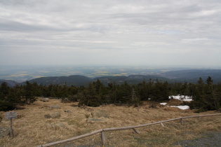 Blick nach Osten über Wernigerode