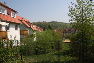 Waltershausen, Blick zum Schloss Tenneberg