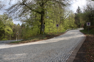 Abzweigung zum Großen Inselsberg …