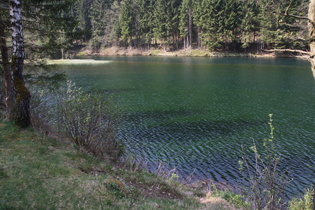 Ohratalsperre, Silbergrund-Vorstausee, Zuflussbereich der Ohra