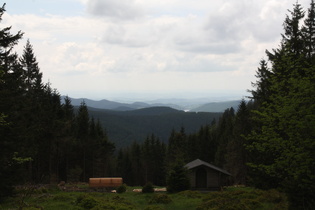 Blick von der Stieglitzecke nach Westsüdwesten