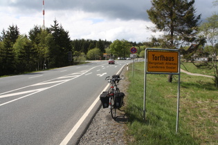 Torfhaus, östlicher Ortseingang an der B4