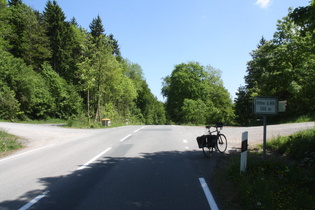 Sternplatz, das obere Ende des ersten Anstieges