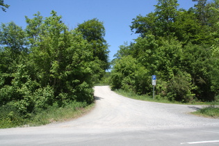 Sternplatz, Waldweg anch Norden