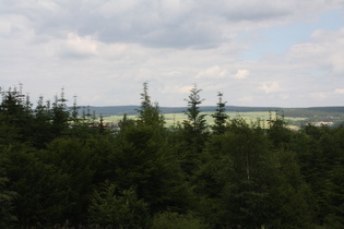 Blick von der Süntelstraße aus zum Deister