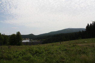 Eckertalsperre und Brocken