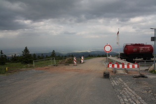 Brockenstraße, in der Zeit die höchste Baustelle Norddeutschlands