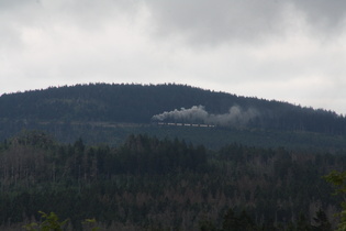 dieser Dampflokmief mitten im Nationalpark