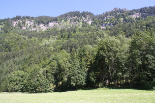 die Berge nördlich des Granswangtals sind noch nicht so richtig hoch