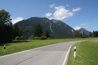 v. l. n. r.: Brunnenköpfl, Kuchelbergspitz