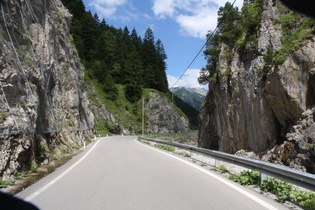 Engstelle im Torsäulenbachtal