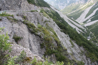 Ostrampe im Südhang des Salvesentals