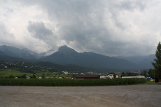 Blick über Imst nach Norden