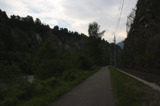 Imster Schlucht, Blick nach Osten