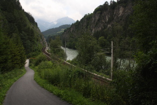 Imster Schlucht, Blick nach Westen