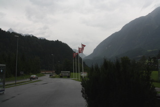 einsetzender Regen im Ötztal