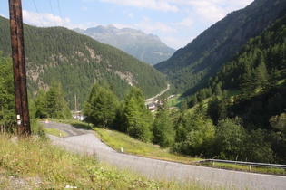 Timmelsjoch, Nordwestrampe oberhalb von Zwieselstein