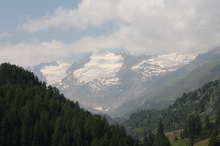 … v. l. n. r.: Kleinleitenspitze, Schmalfkogel und Firmisanschneide